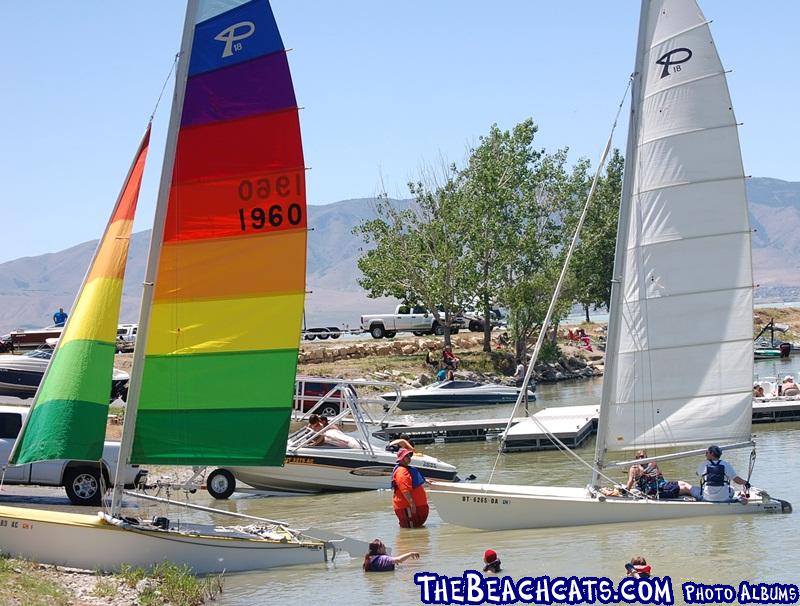 Kevin and Quarath ready to launch Utah Lake