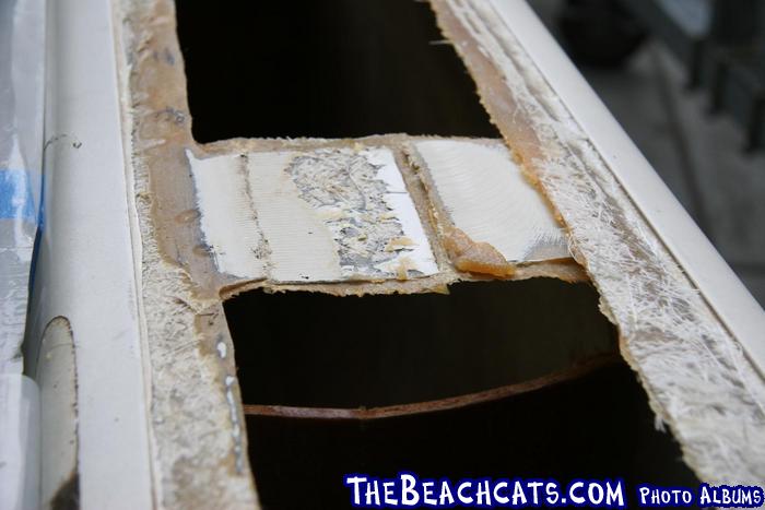 Bracing delamination 2