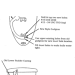 Hobie 18 Rudder Upgrade
