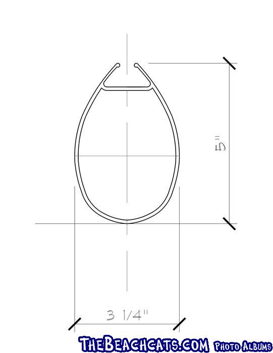 Nacra 5.8 mast