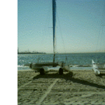 view from the beach
