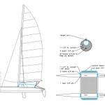 Nacra 5.2 wings-Model