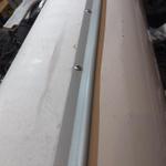 starboard hull dent