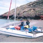 Tom and Abby House on the Supercat 17