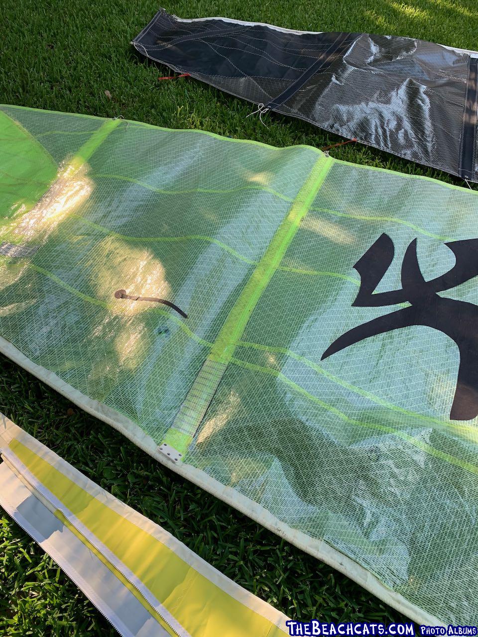 4a - Main Sail - Yellow - Repairs 3