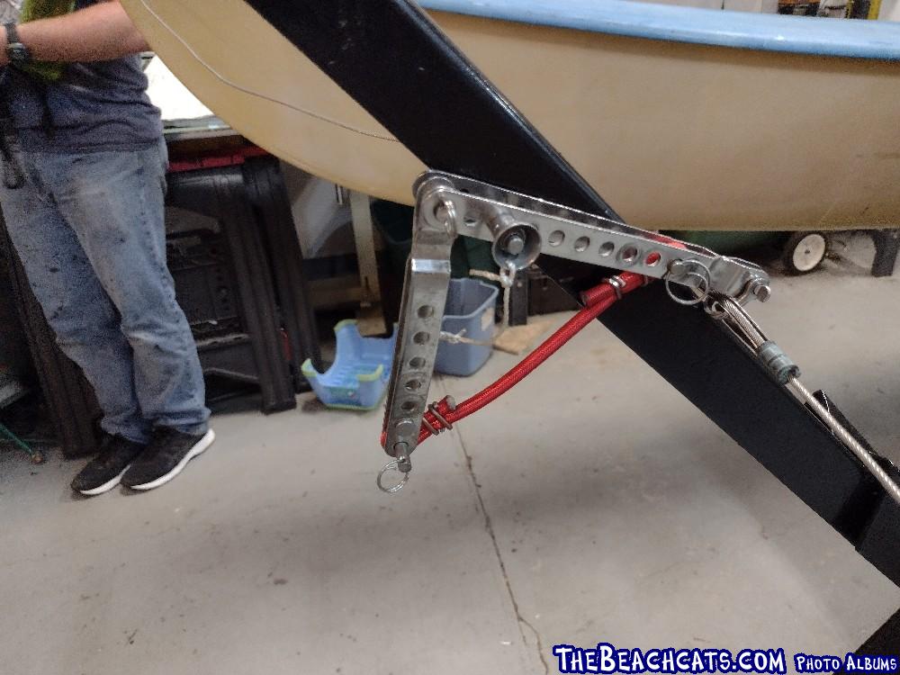 forestay setup