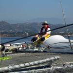 Mike Dobbs at the helm of Afterburner