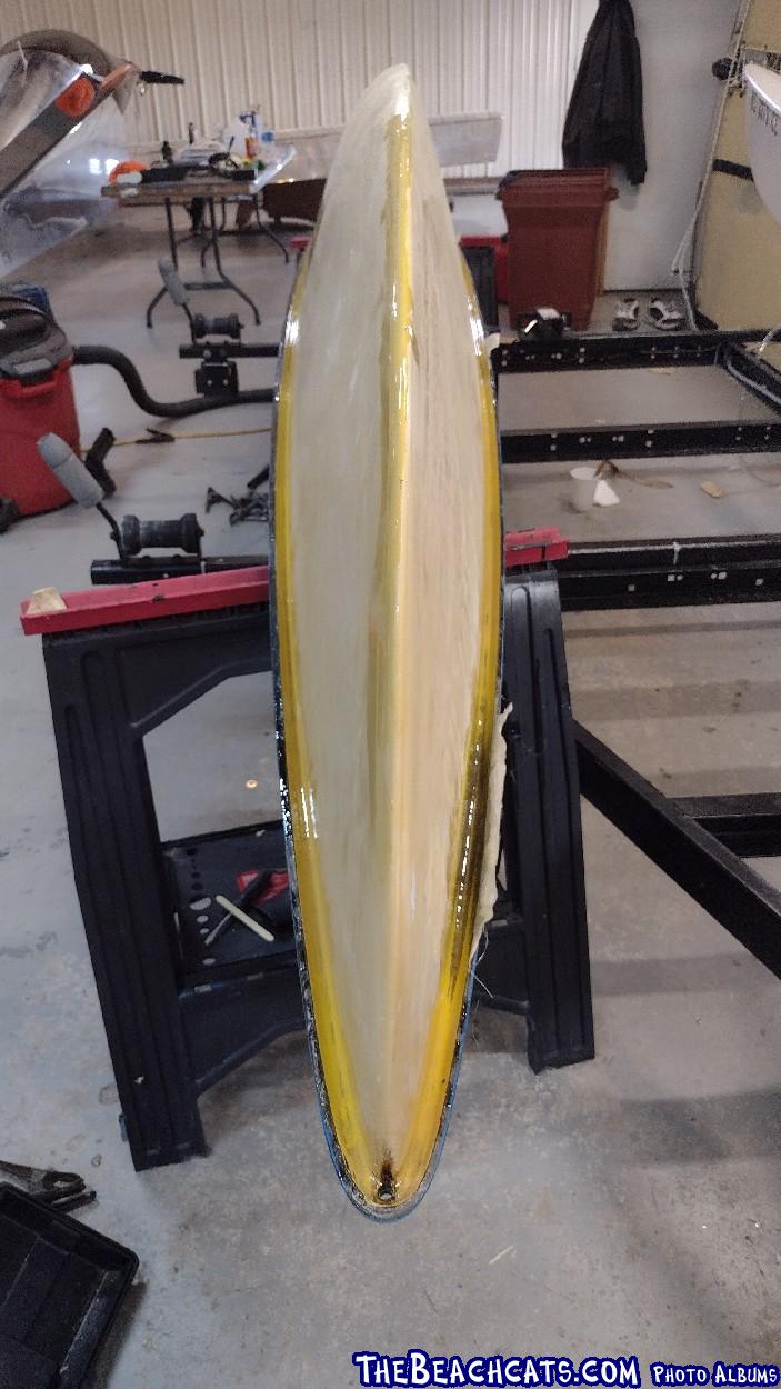 drying starboard hull
