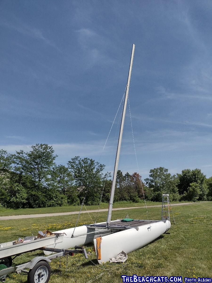 Supercat mast step
