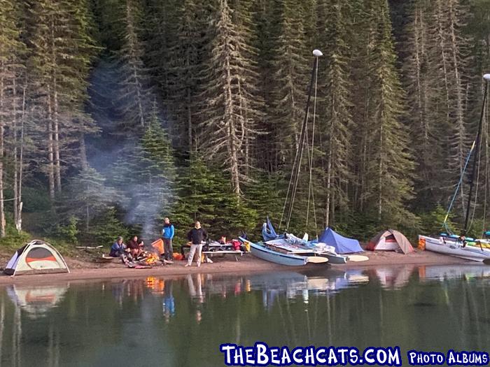 Beach camp