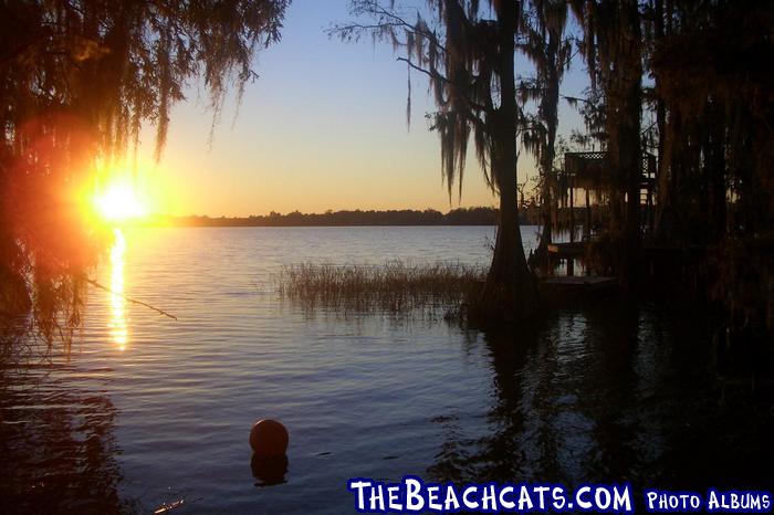 Sunsetting on Lake Thonotosassa