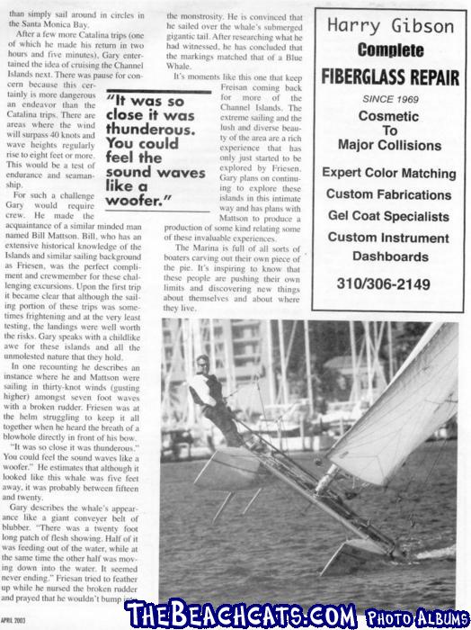 story in issue 2, second page