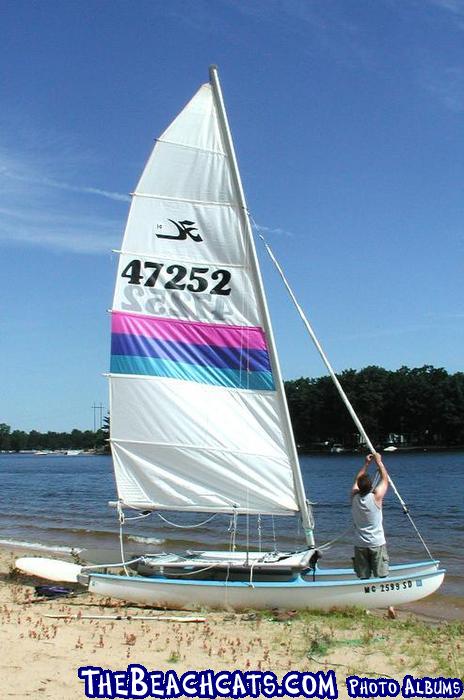 1976 Hobie 14T with Roller Furling