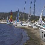 From the shore