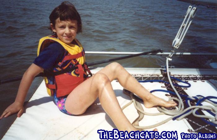 Younger Skipper of Hobie 16