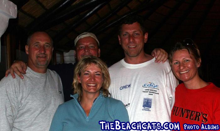 Some of the international crew's