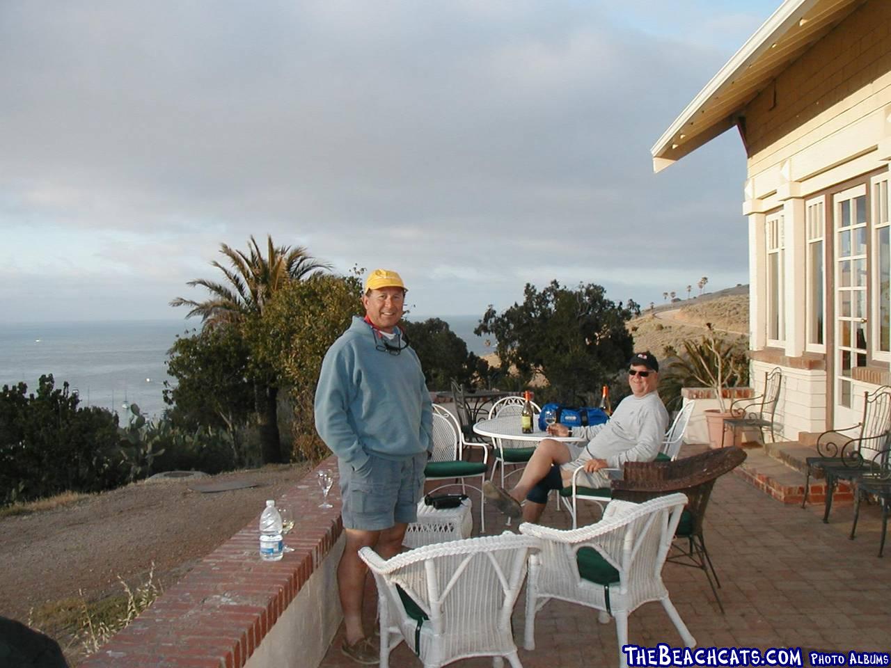 Catalina Channel from the Banning House