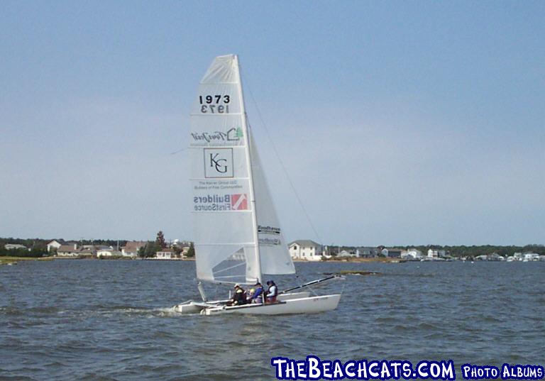 First time sail for Jackie and Christiab