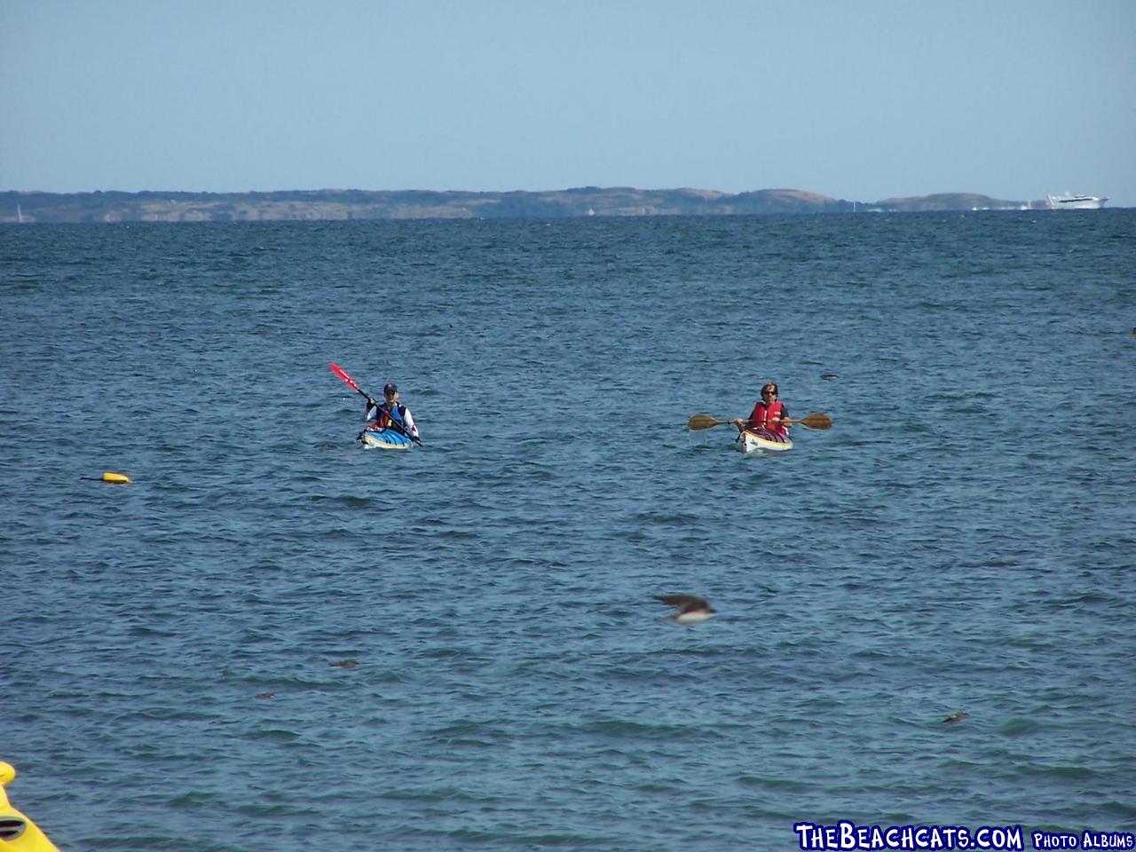 Brian and John Mc Kayaking