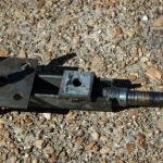 Damaged Axle Spindle