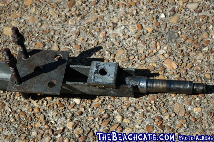 Damaged Axle Spindle