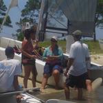 Danny Robertson, Duly Chaltain, Joan, Tami, and Rudell