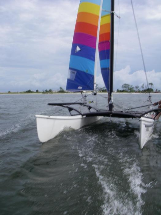 HOBIE 18 Leeside Park, July 2009 - 09