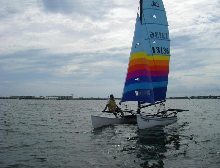 HOBIE 18 Leeside Park, July 2009 - 21
