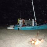 Beached during Harvest Moon Regatta