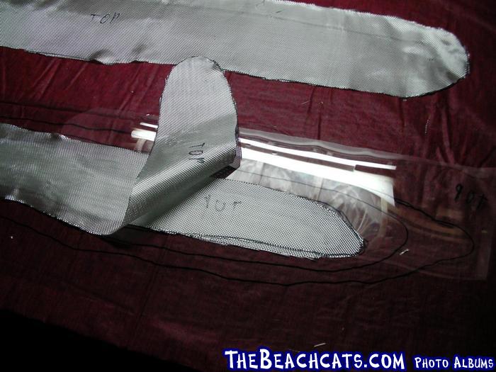 Align the Layers of Fiberglass Cloth