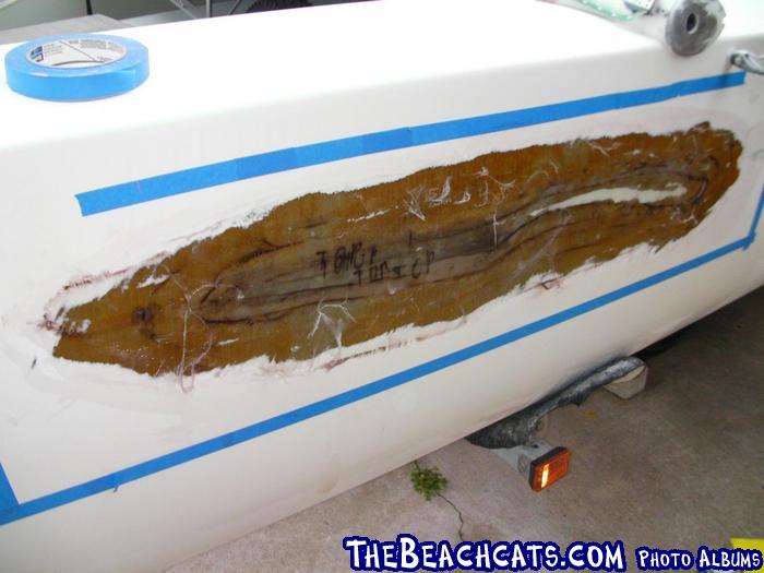 Dried Epoxy