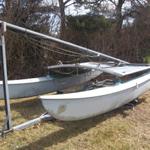 boat and trailer