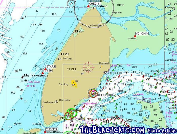The Round Texel race is sailed clockwise around the island of Texel in the north of The Netherlands. The length of the course is