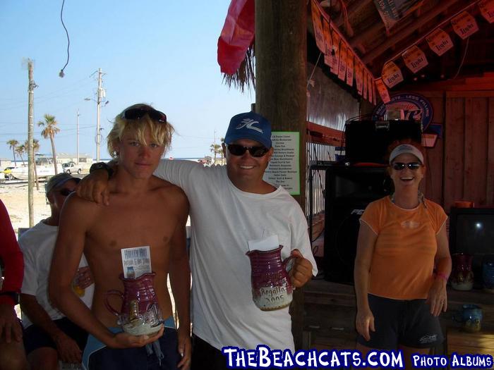 1st Place Z class: Boog Newkirk and Charlie Trinque Inter 20