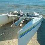 Rough day on calm Lake Ontario water