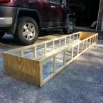 Lightweight FRP panel Box construction