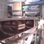 pic038-Centrecase, rear beam b/h and landing ,transom and c/s b/hs fitted.
