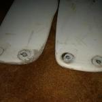 Fiberglass Rudder Repair