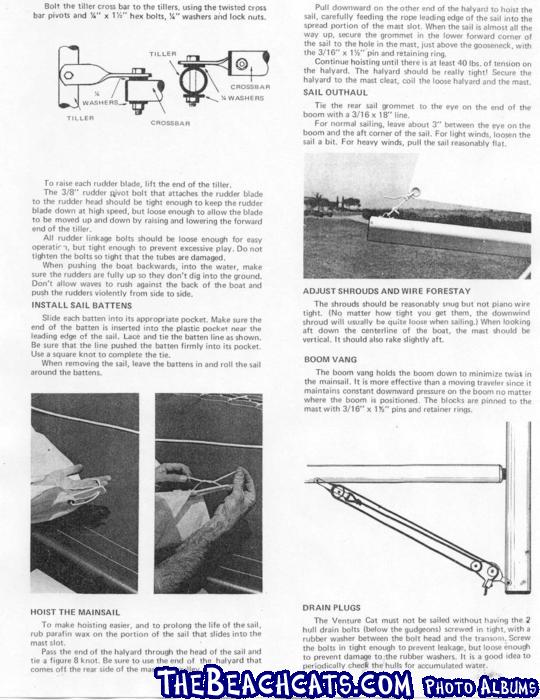 Venture 15 straight hull manual page 5
