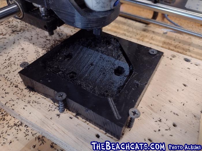 cleat mount during milling