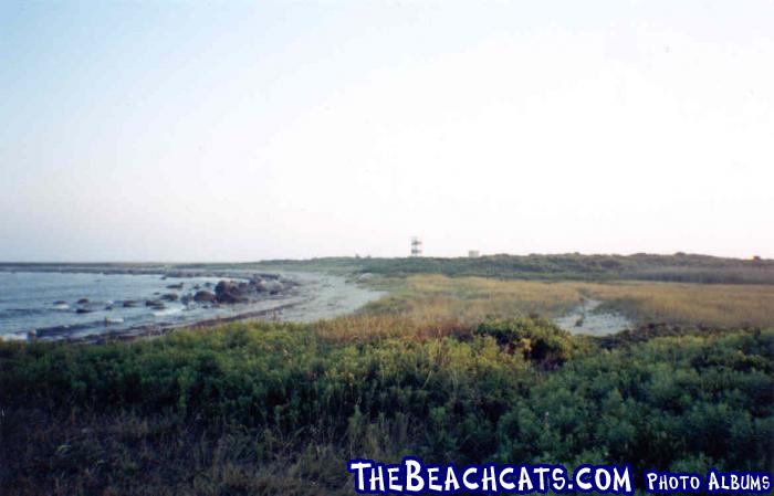 Looking towards the Tower, Gooseberry Neck
