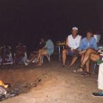 Campfire on Pirates Cove Beach, KS