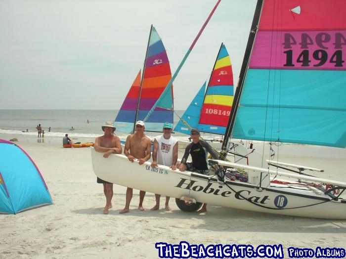 2005 JAX Beach - Walter Mike Rick & Paul