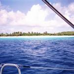 sailing past sandy Cay 2