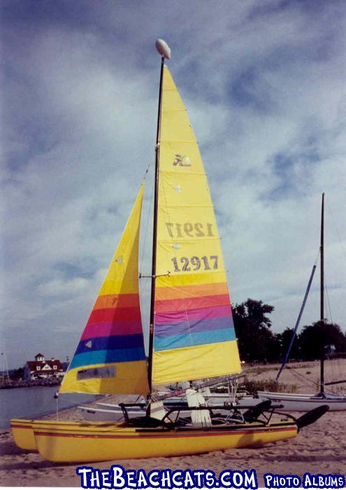 1985 Hobie 18 Lake Michigan
