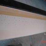 Delam Repair/ Filled holes with resin after epoxy injection