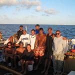 Hokulea Crew off of Johnston Atoll