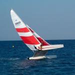 TopCat hull flying action in Antalya
