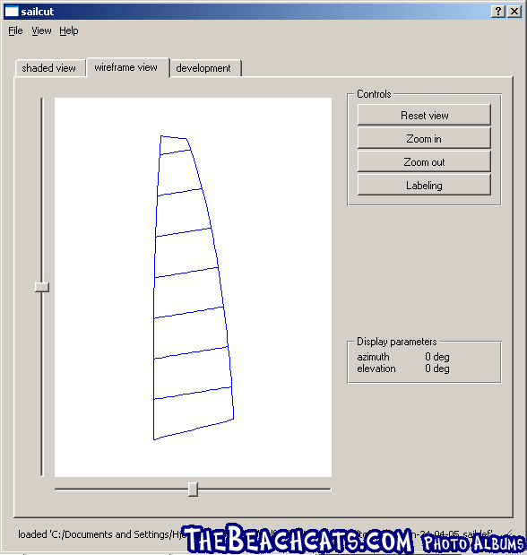 Sailcut Sail Design Software