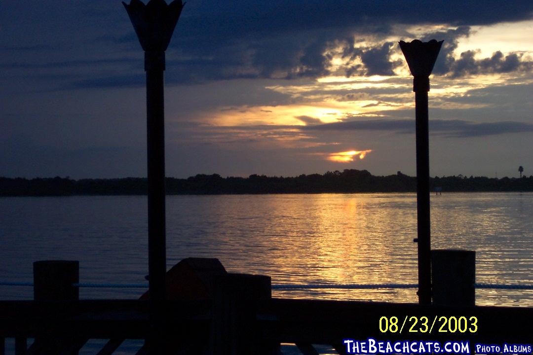 sunset at Big Lagoon